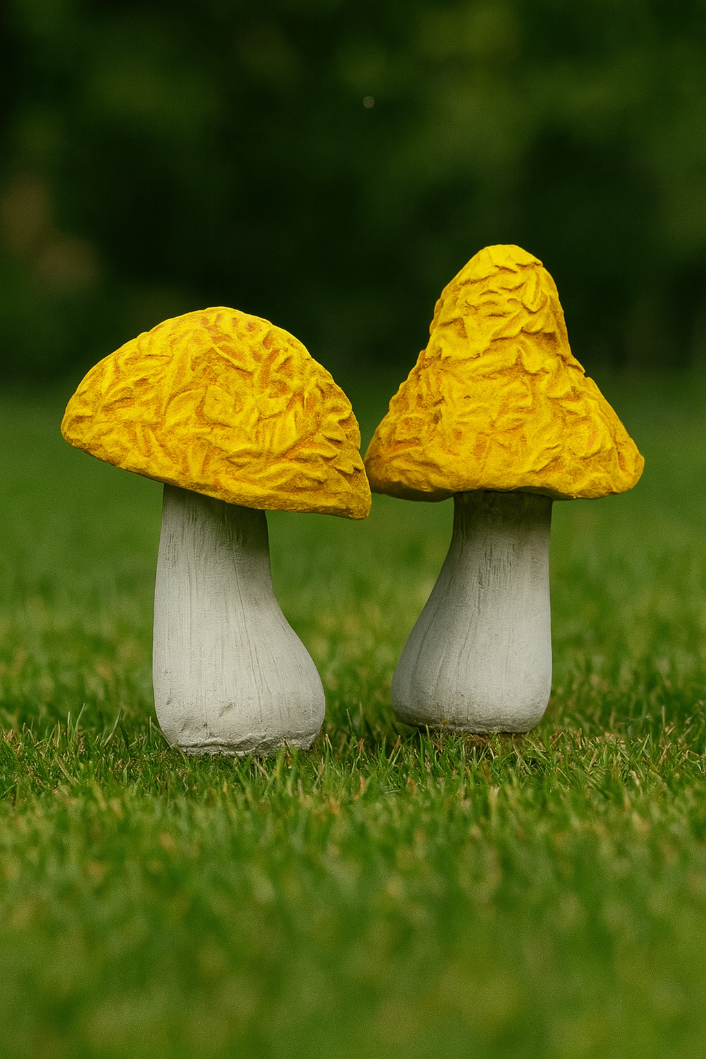 Mushroom with Leaves