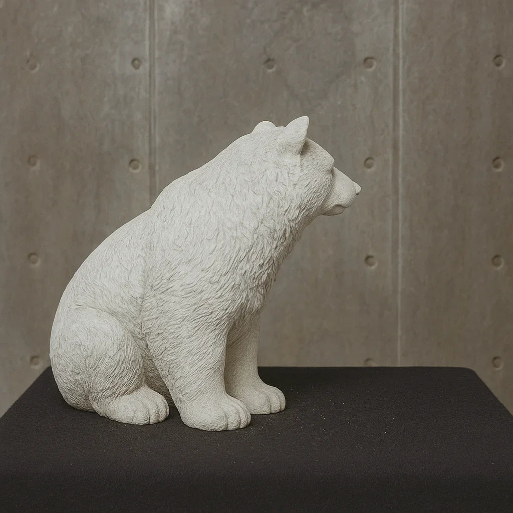 Realistic Bear Sitting