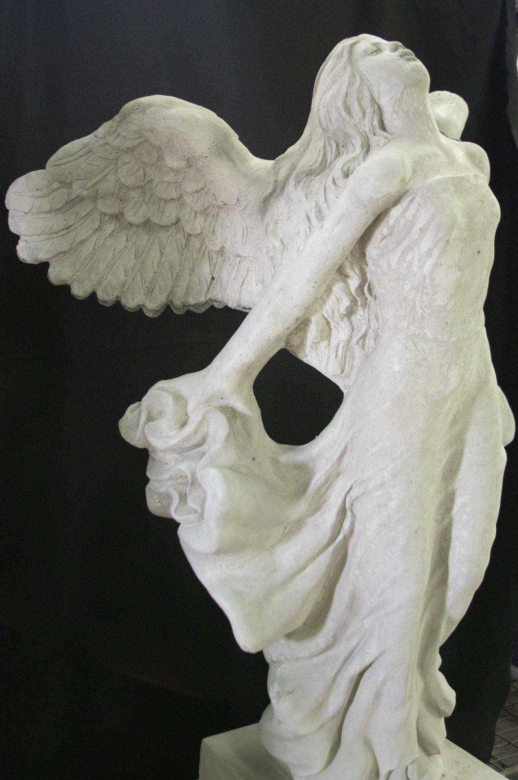 Ascending Angel with Pedestal