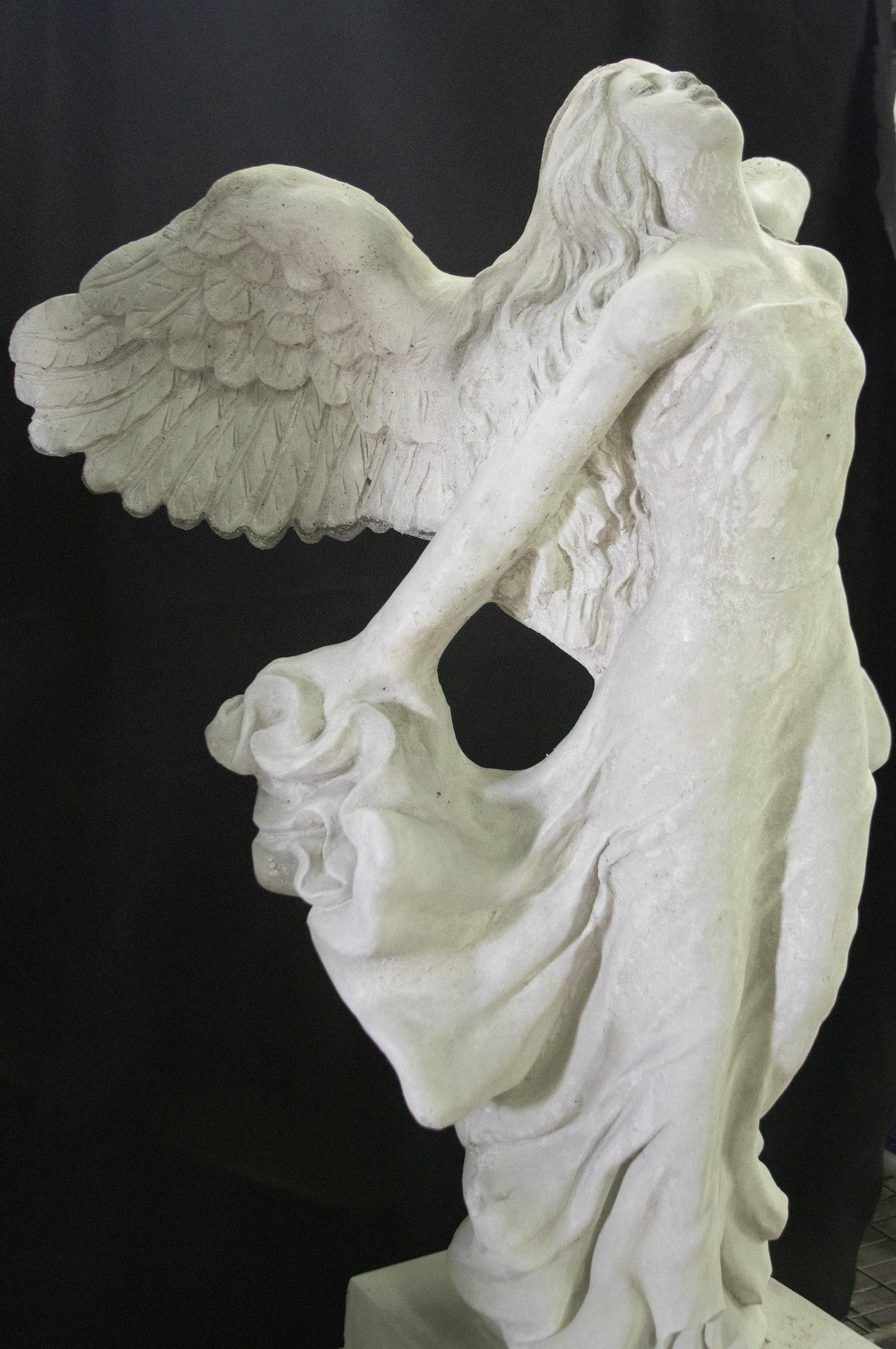 Ascending Angel with Pedestal