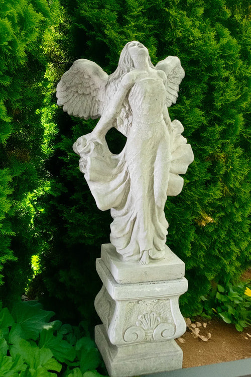 Ascending Angel with Pedestal